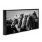 Stupell Industries Monochrome Horse Herd Gallop Framed Giclee By PHBurchett